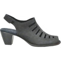 Munro Abby Women's Ankle Strap Sandals Black Nubuck