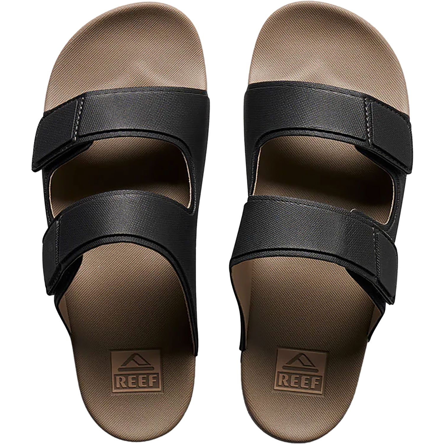 Reef Cushion Tradewind Men's Sandals Slides Black/Fossil Synthetic