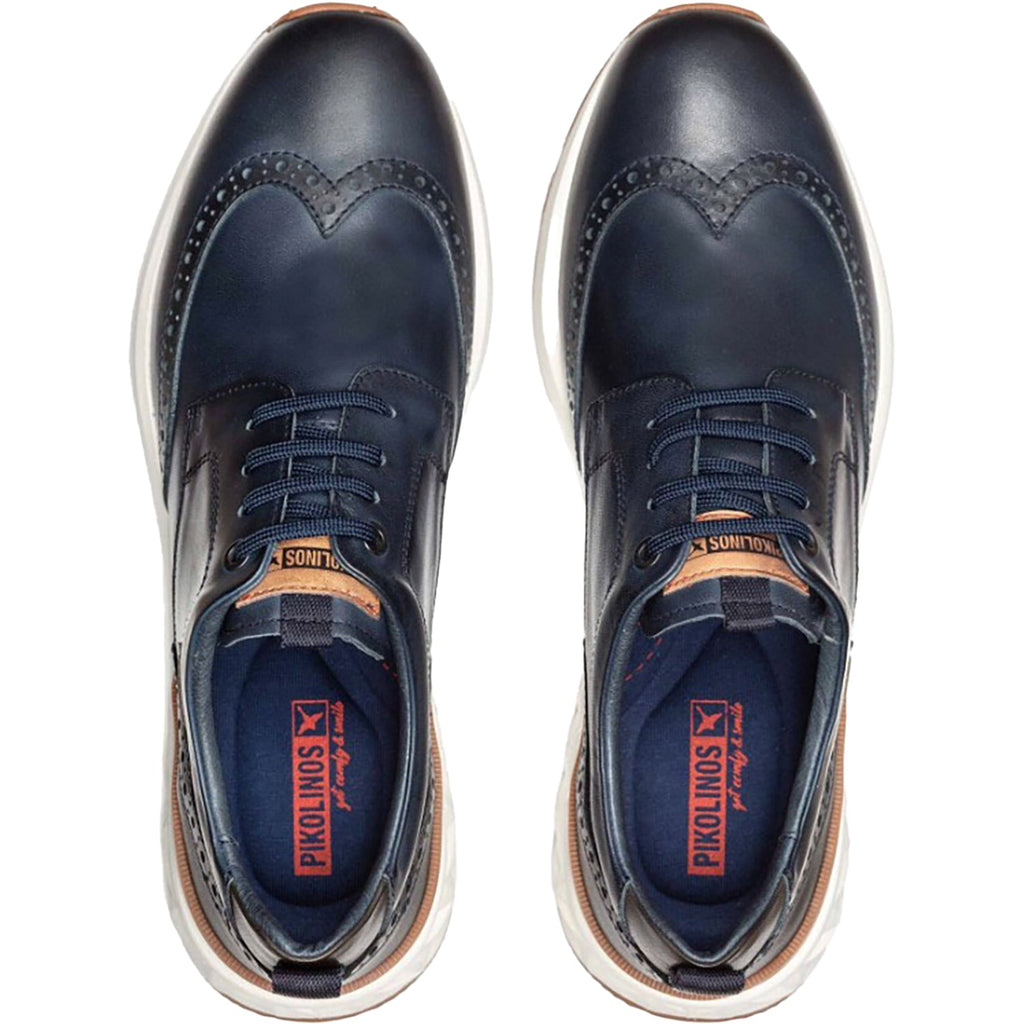 Pikolinos Aranda M8R-4019C1 Men's Shoes Blue Leather