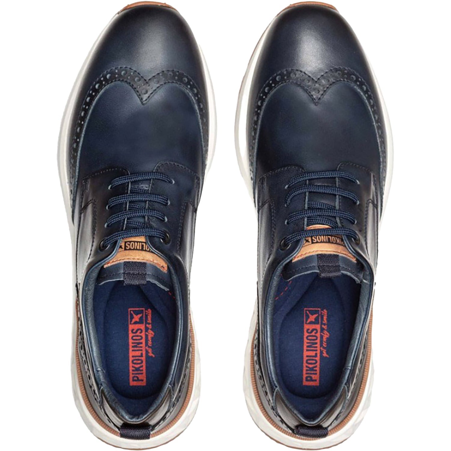 Pikolinos Aranda M8R-4019C1 Men's Shoes Blue Leather