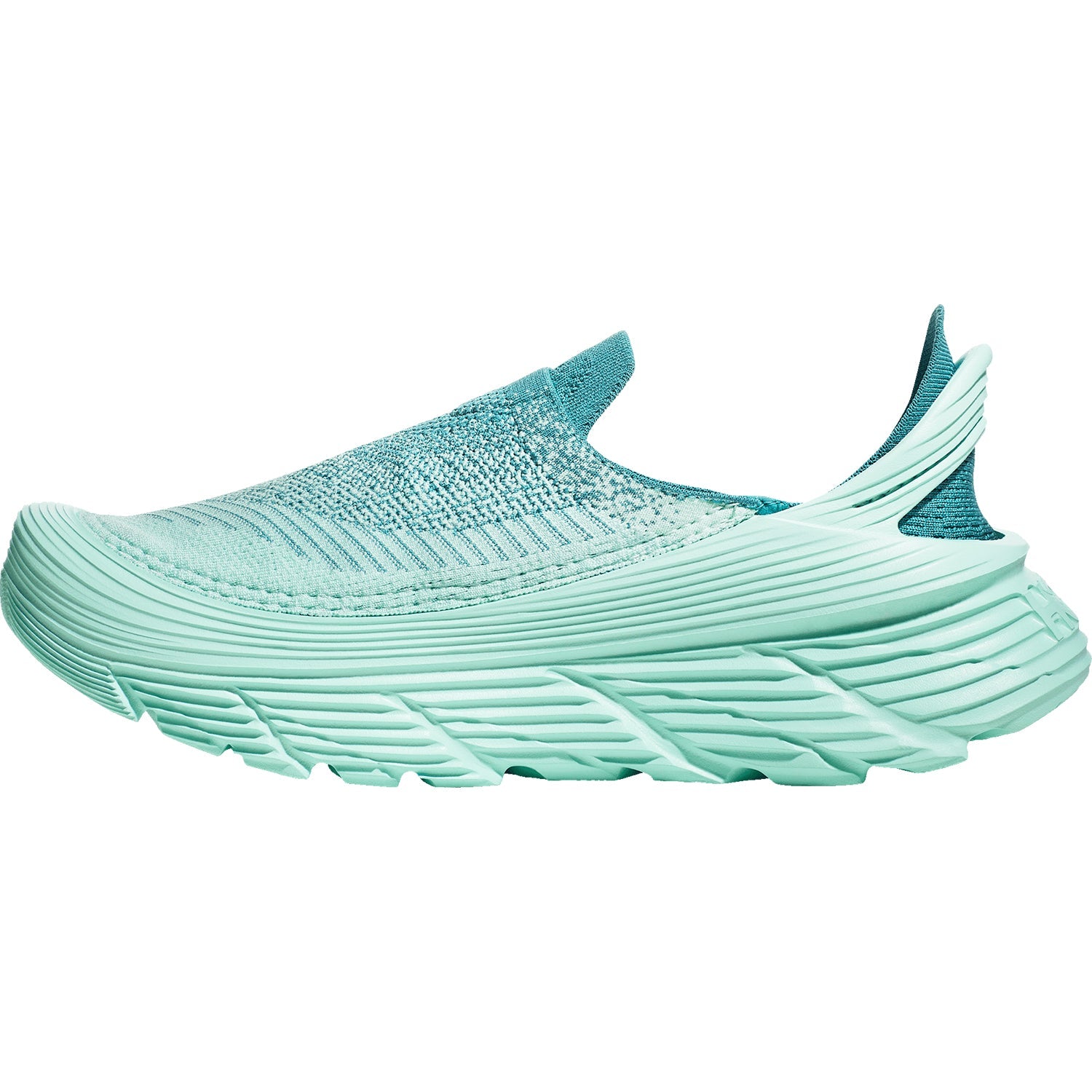 Hoka Restore TC Unisex Slip On Shoes Ocean Mist/Sunlit Ocean Mesh