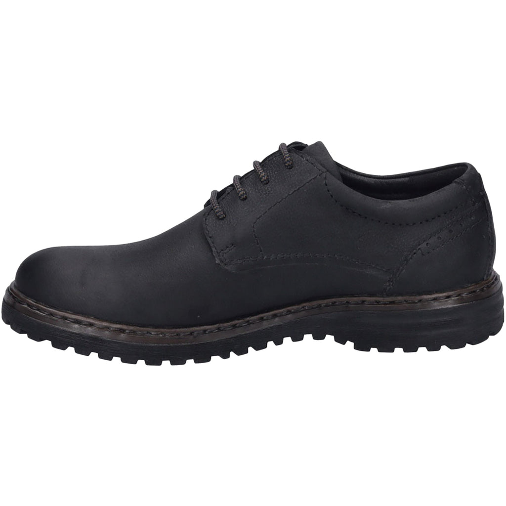 Josef Seibel Errol 50 Waterproof Men's Waterproof Shoes Black Oiled Leather