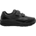 Brooks Addiction Walker V-Strap Men's Walking Shoes Black Leather
