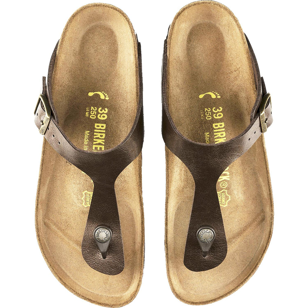 Birkenstock Gizeh Women's Thong Sandals Toffee Birko-Flor