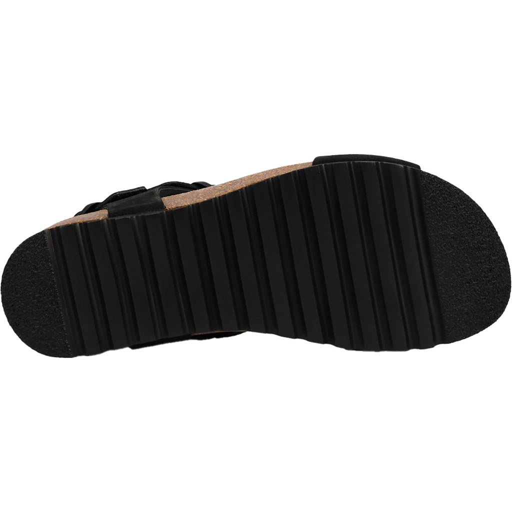 Taos MVP Women's Sandals Black Suede
