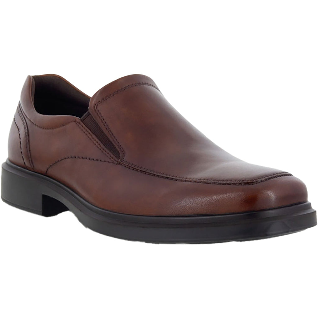 Ecco Helsinki 20 Apron Toe  Men's Slip Ons Cognac