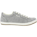 Taos Star Women's Sneakers Grey Washed Canvas