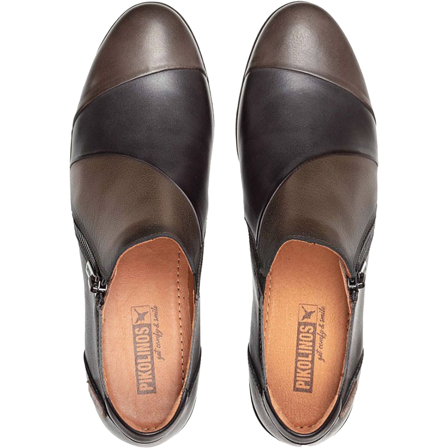 Pikolinos Málaga W6W-5673C3 Women's Slip On Shoes Lead Leather