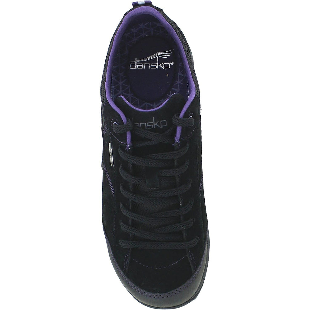 Dansko Paisley - Waterproof Women's Walking Shoes Black Suede