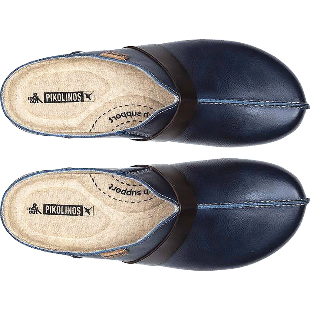 Pikolinos Granada W0W-3590C1 Women's Clogs Ocean Leather