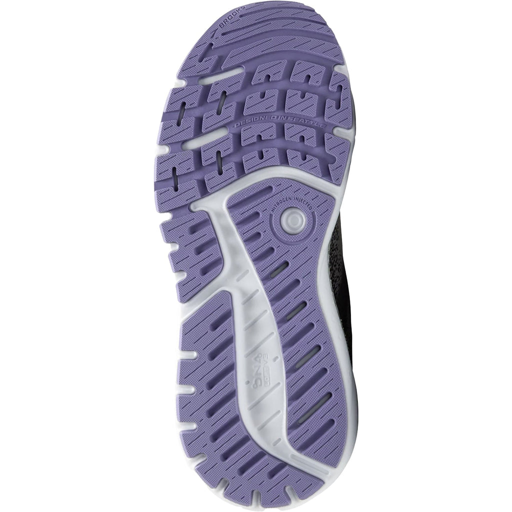 Brooks Ariel GTS 24 (Stability Support) Women's Athletic Shoes Mercury/Ebony/Sweet Lavender Mesh