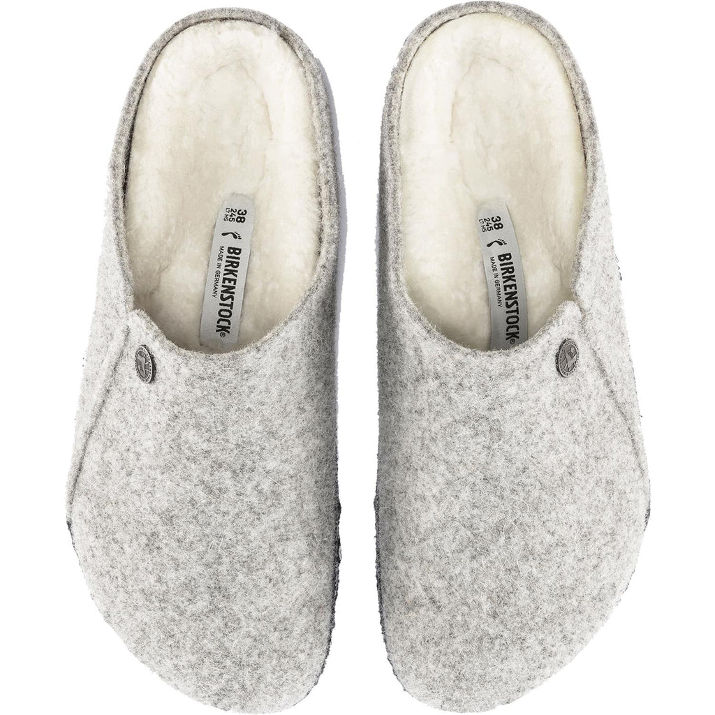 Birkenstock Zermatt Shearling Women's Slippers Light Grey Wool