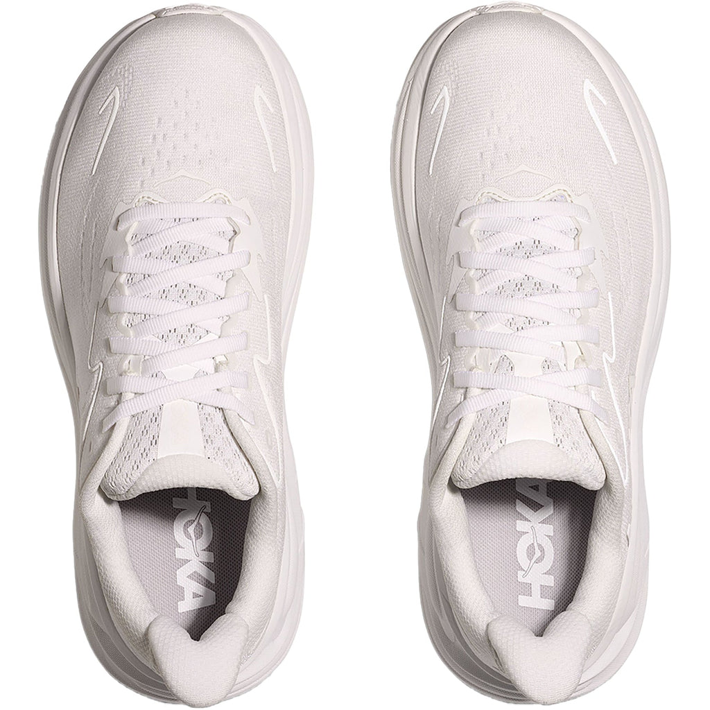 Hoka Clifton 10 (Neutral Support) Men's Athletic Shoes White/White