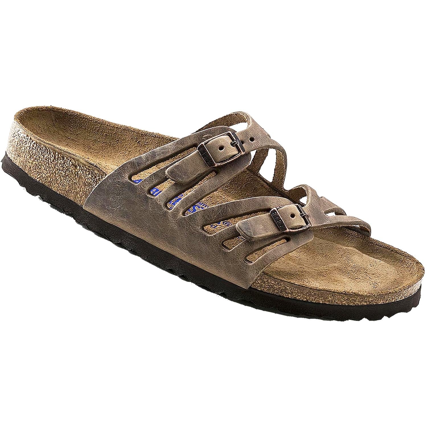 Birkenstock Granada Soft Footbed Women's Sandals Tobacco Oiled Leather