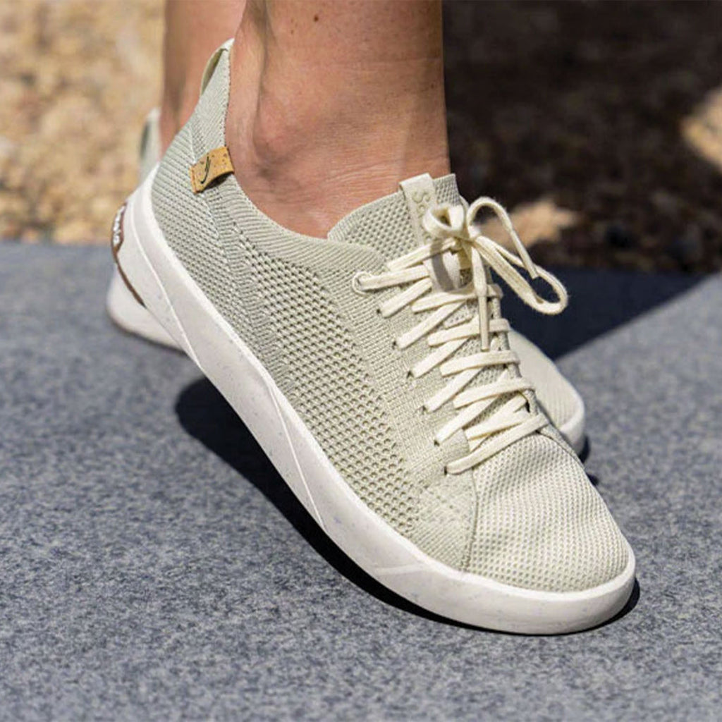 Saola Cannon Knit 20 Women's Vegan Sneakers Faded Green
