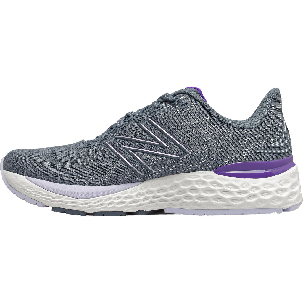 New Balance Fresh Foam W880D11 Women's Running Shoes Ocean Grey/Deep Violet Mesh