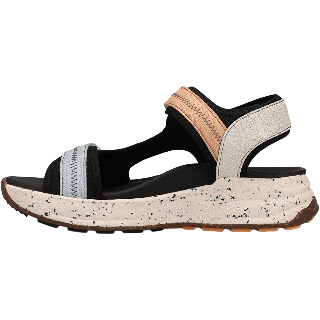 Taos Super Slide Women's All Terrain Sandals Retro Embossed Leather/Nylon