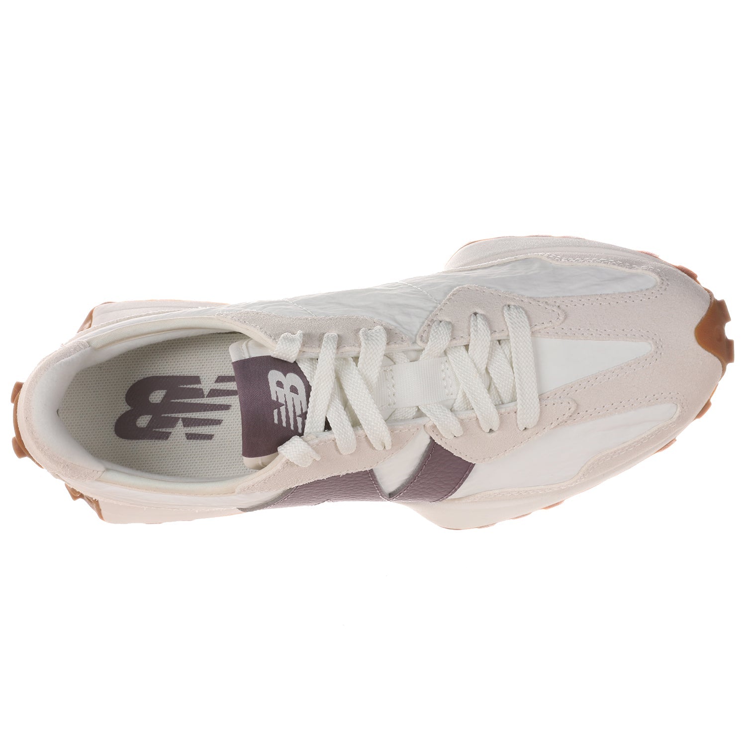 New Balance WS327FTC Women's Athletic Shoes Linen/Sea Salt/Dark Ice Wine