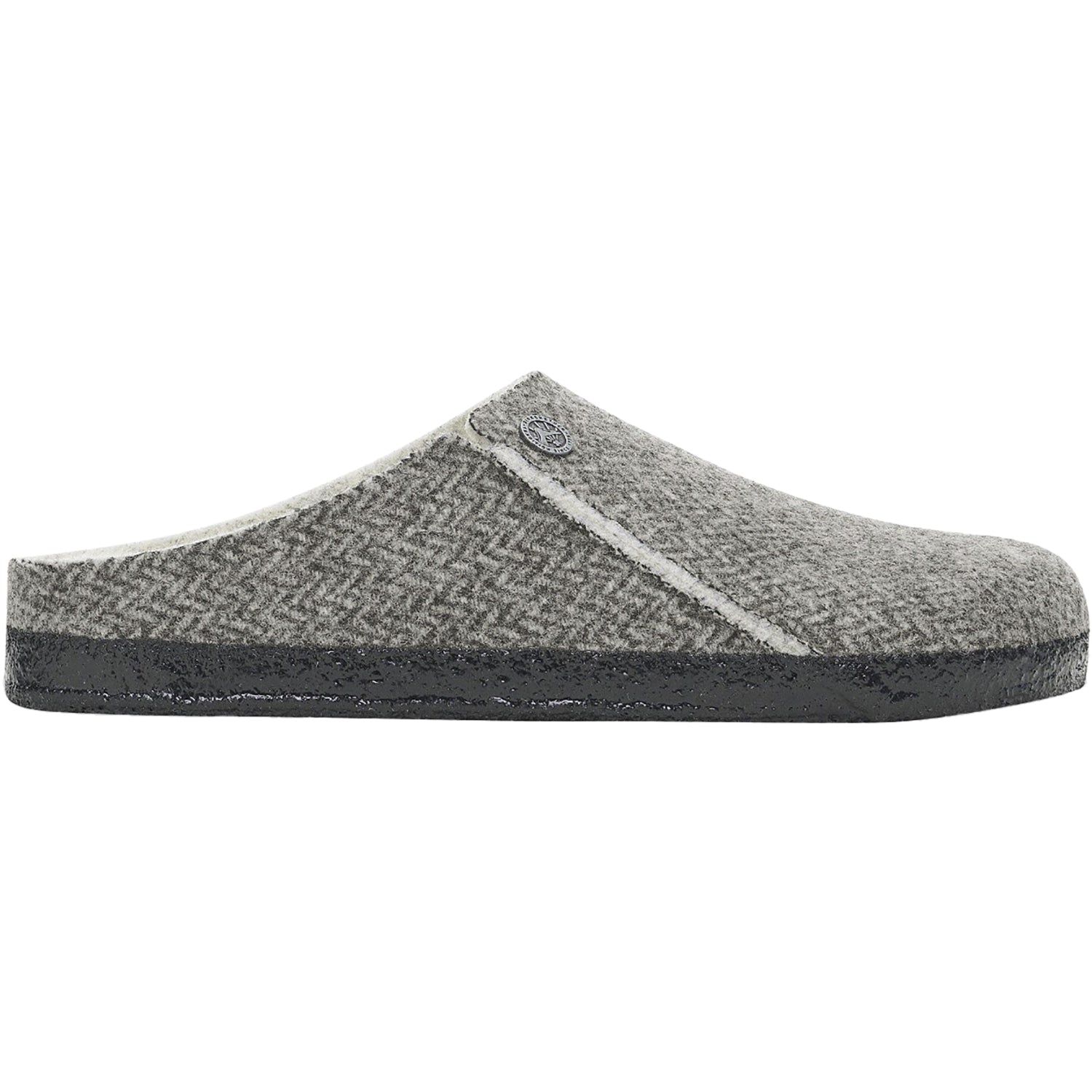 Birkenstock Zermatt Shearling Women's Slippers Herringbone Grey Wool