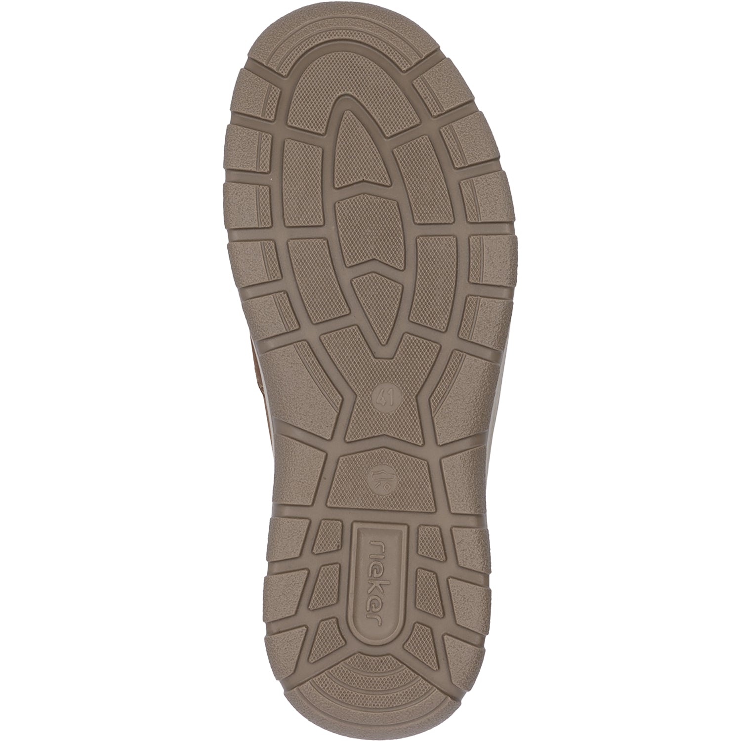Rieker 03655-24 Hands-Free Men's Slip Ons Brown Leather