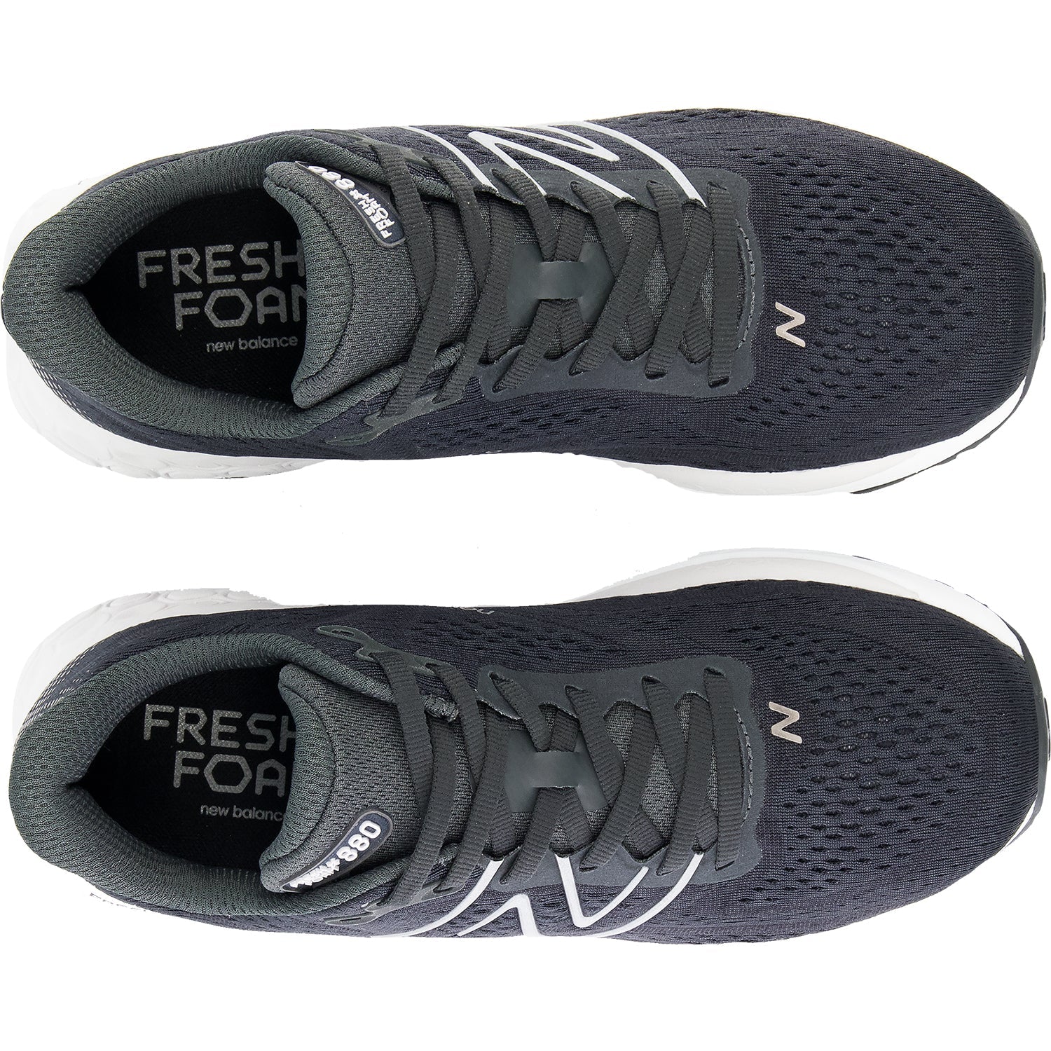 New Balance W880K13 Fresh Foam X (Neutral Support) Women's Running Shoes Blacktop/Black/Silver Metallic Mesh