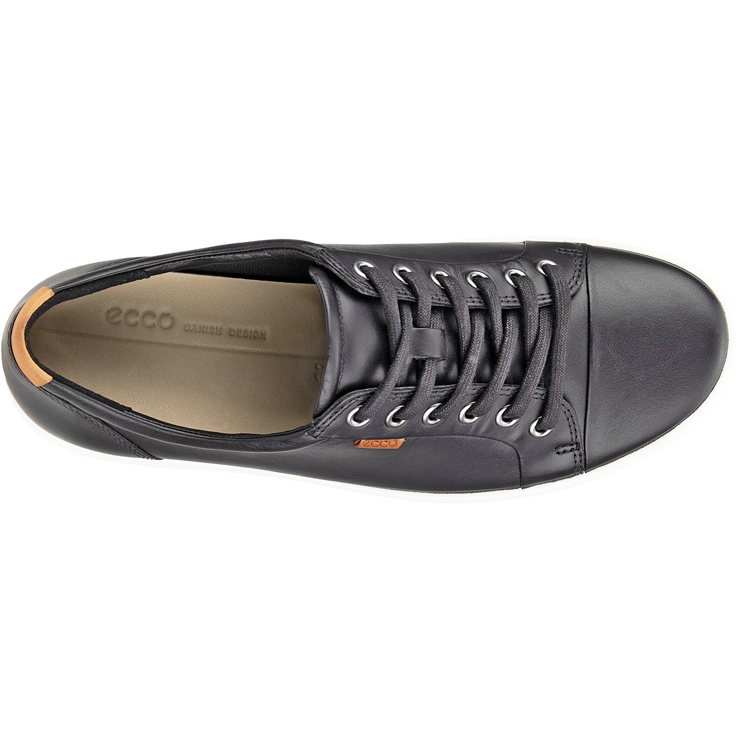 Ecco Soft 7 Women's Walking Shoes Black Leather