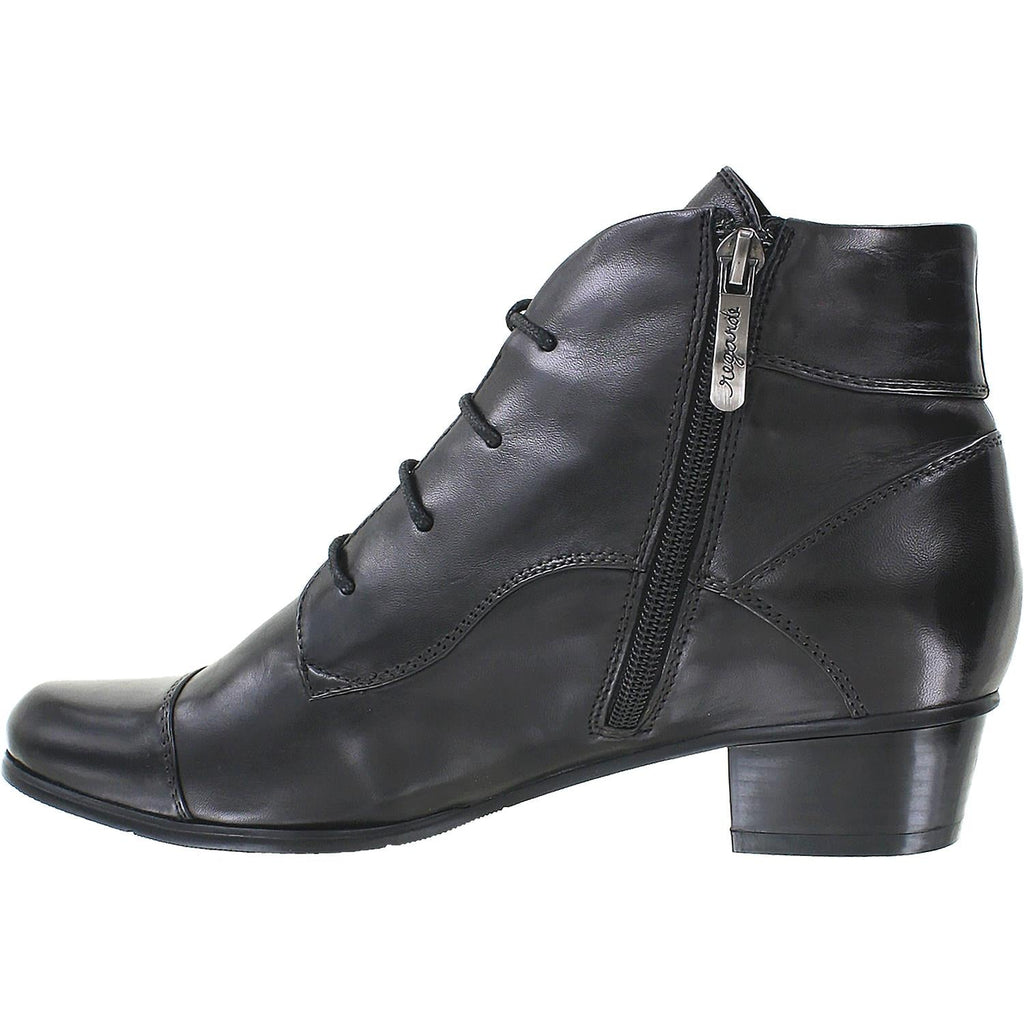 Regarde Le Ciel Stefany-123 Women's Ankle Boots Black Glove Leather