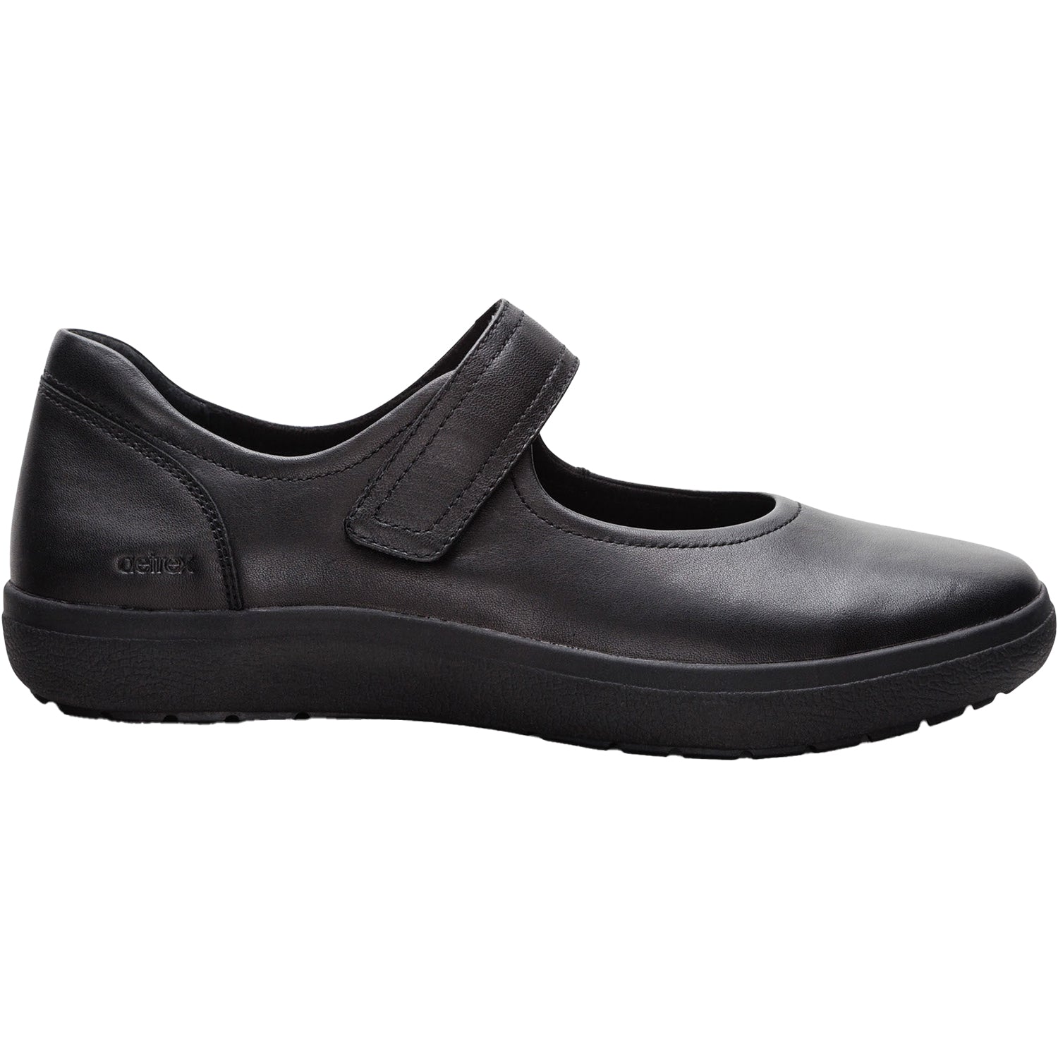 Aetrex Erica Women's Mary Jane Shoes Black Leather