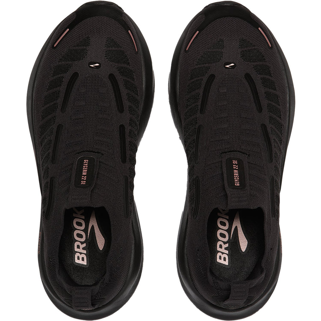 Brooks Glycerin 22 SE (Neutral Support) Women's Athletic Shoes Black/Metallic Rose Gold