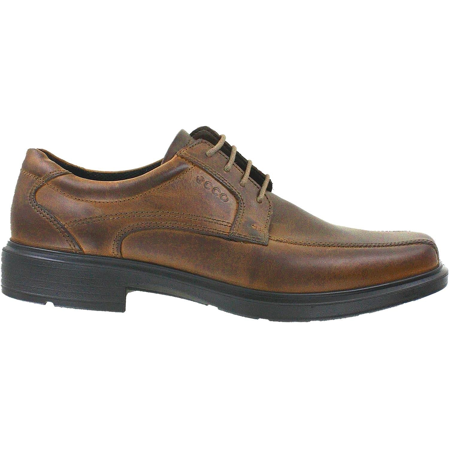 Ecco Helsinki Bicycle Toe Men's Lace Up Shoes Dress Shoes Cocoa Brown Leather