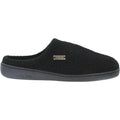Haflinger AT Unisex Wool Slippers Black Wool
