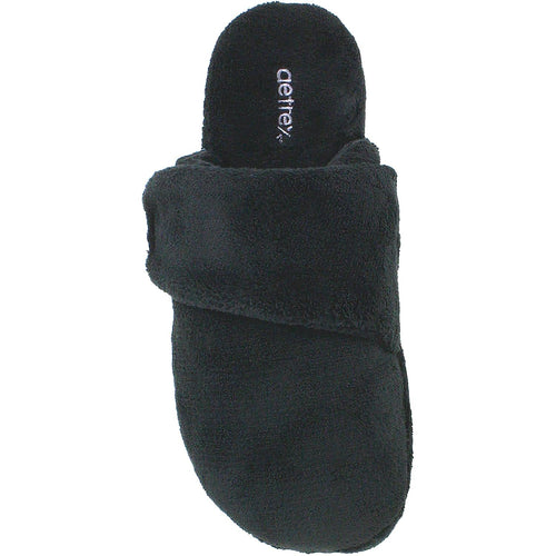 Aetrex Mandy Women's Slippers Black Terrycloth