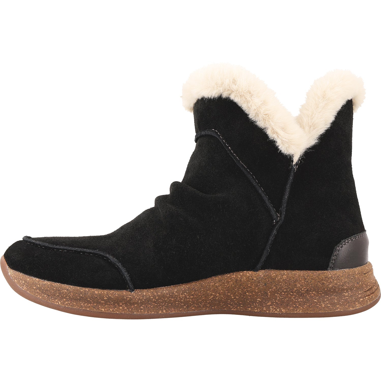 Taos Future Mid Women's Ankle Boots Black Suede