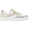 Remonte D0J01-87 Kendra 01 Women's Shoes Blue/Weiss/Cream/Rose Leather