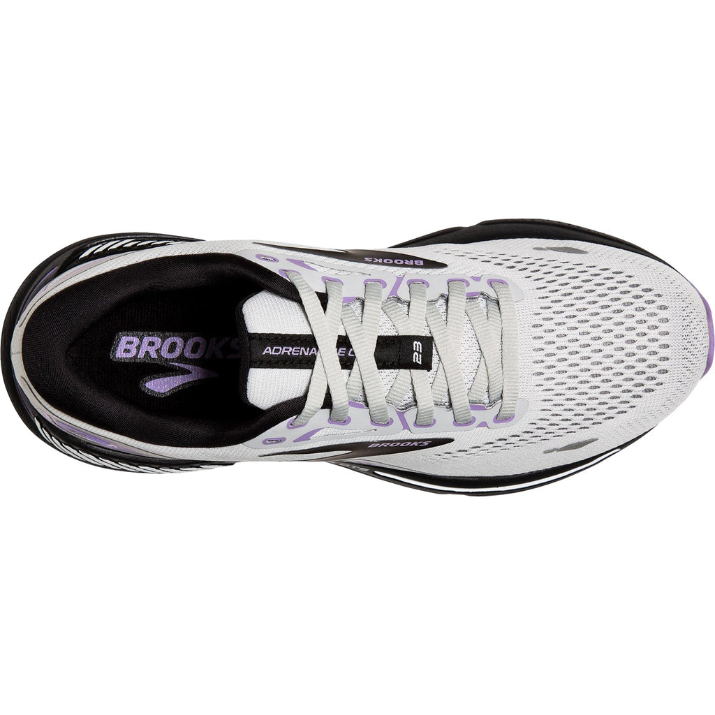 Brooks Adrenaline GTS 23 Stability Mesh (Stability Support) Women's Running Shoes Grey/Black/Purple