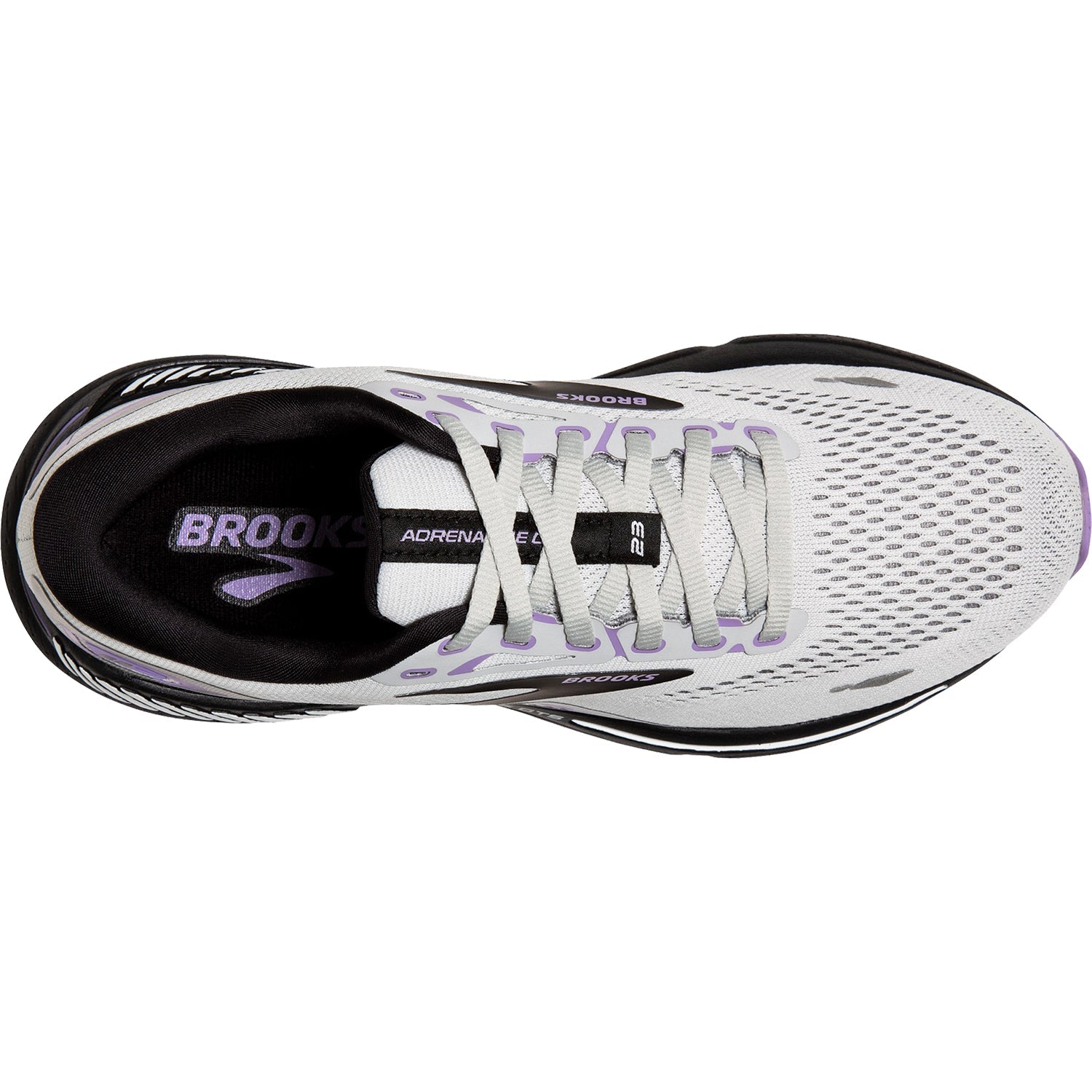 Brooks Adrenaline GTS 23 Stability Mesh (Stability Support) Women's Running Shoes Grey/Black/Purple