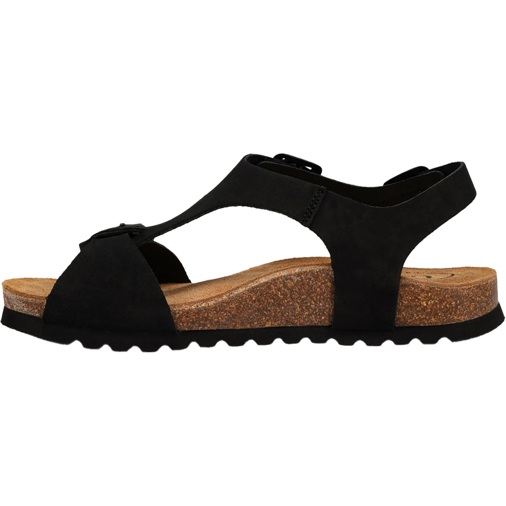 Taos MVP Women's Sandals Black Suede