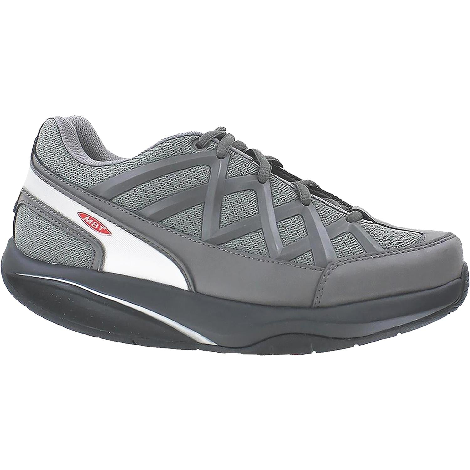 Men's MBT Sport 3 Grey Leather/Mesh