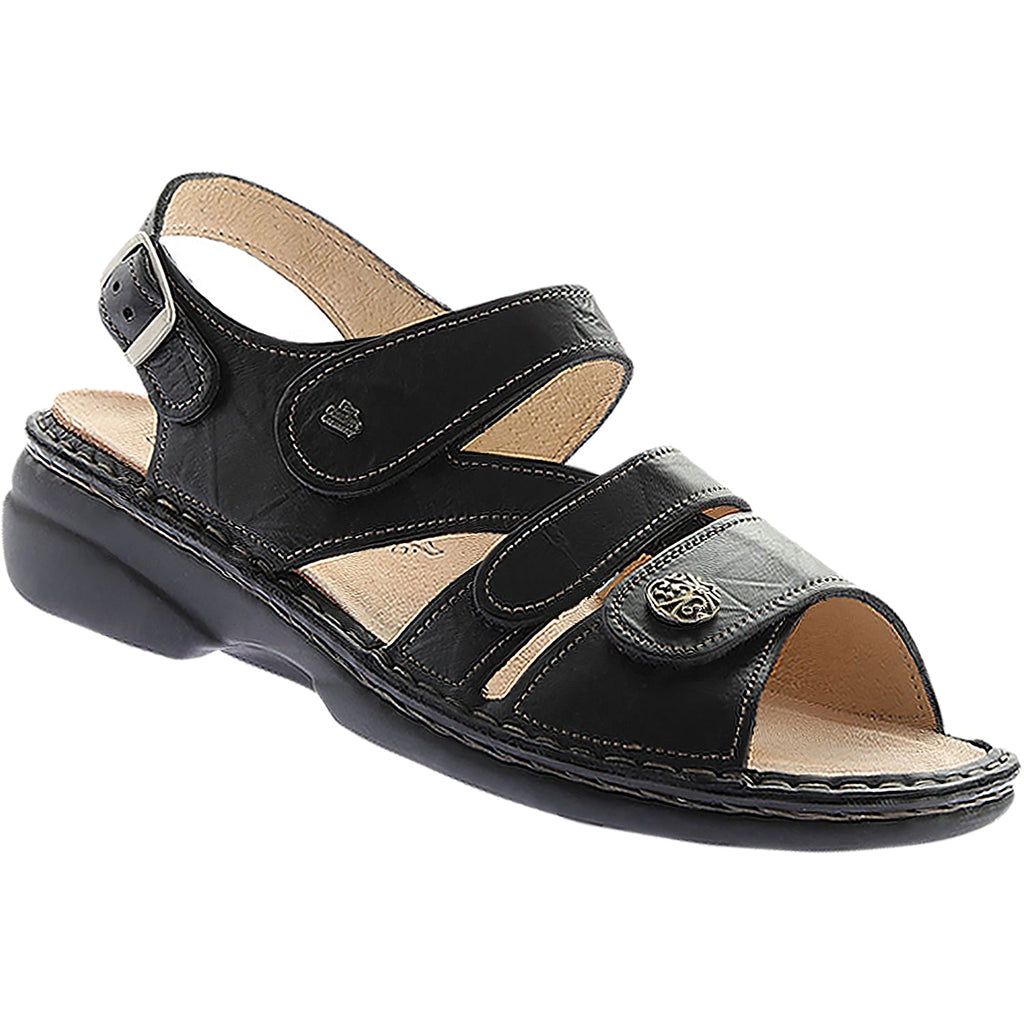 Finn Comfort Gomera Soft Women's Sandals Black Leather