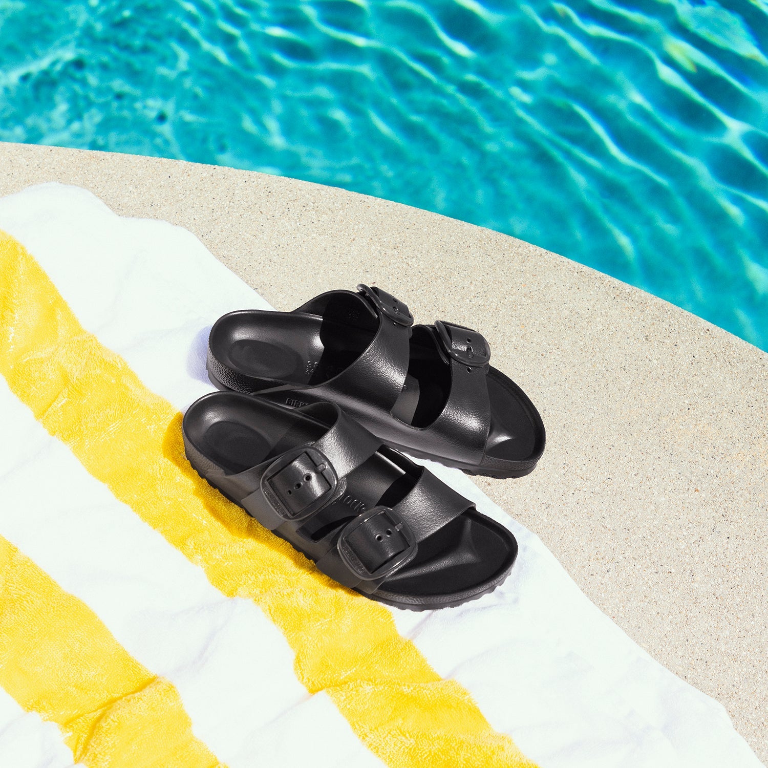 Birkenstock Eva Arizona Big Buckle Women's Recovery Black