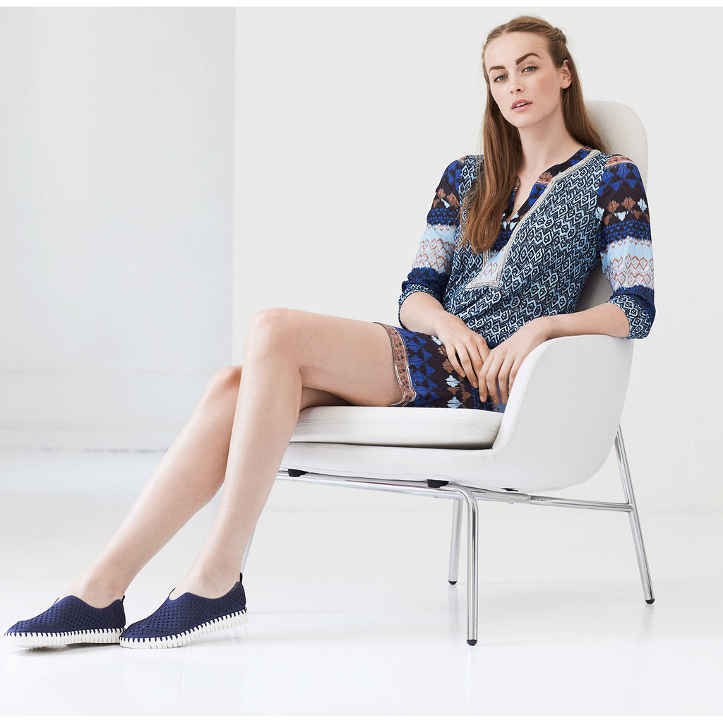 Ilse Jacobsen Tulip 139 Women's Slip Ons Sneaker Frosting Synthetic
