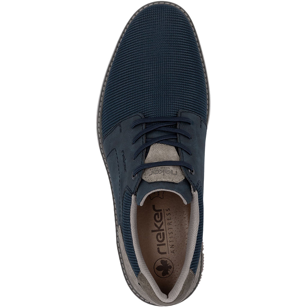 Rieker 14459-14 Mesh Men's Shoes Baltik/Midnight/Kaffee