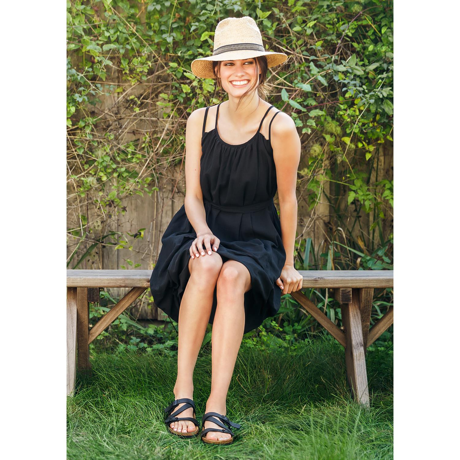 Birkenstock Salina Women's Slides Black Birko Flor