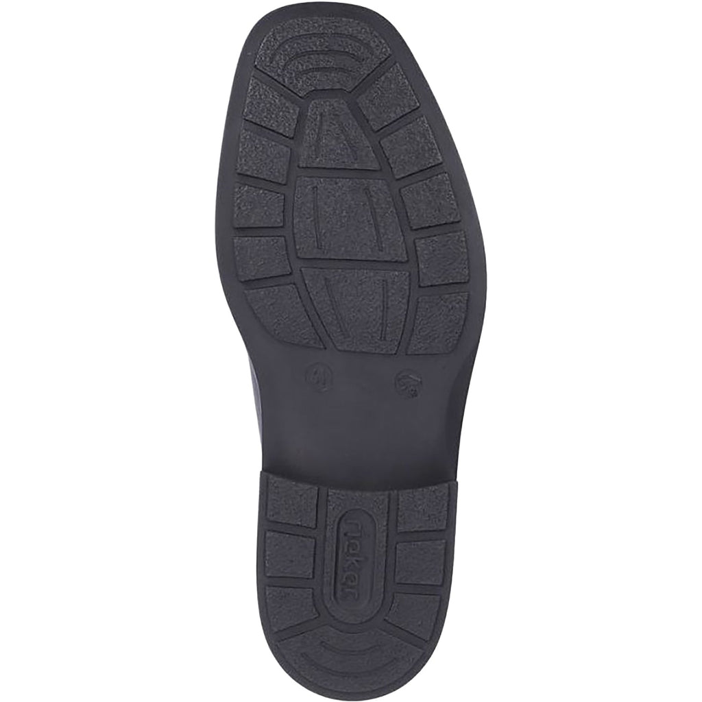 Rieker B0013-00 Maurice Men's Dress Shoes Nero/Black Leather