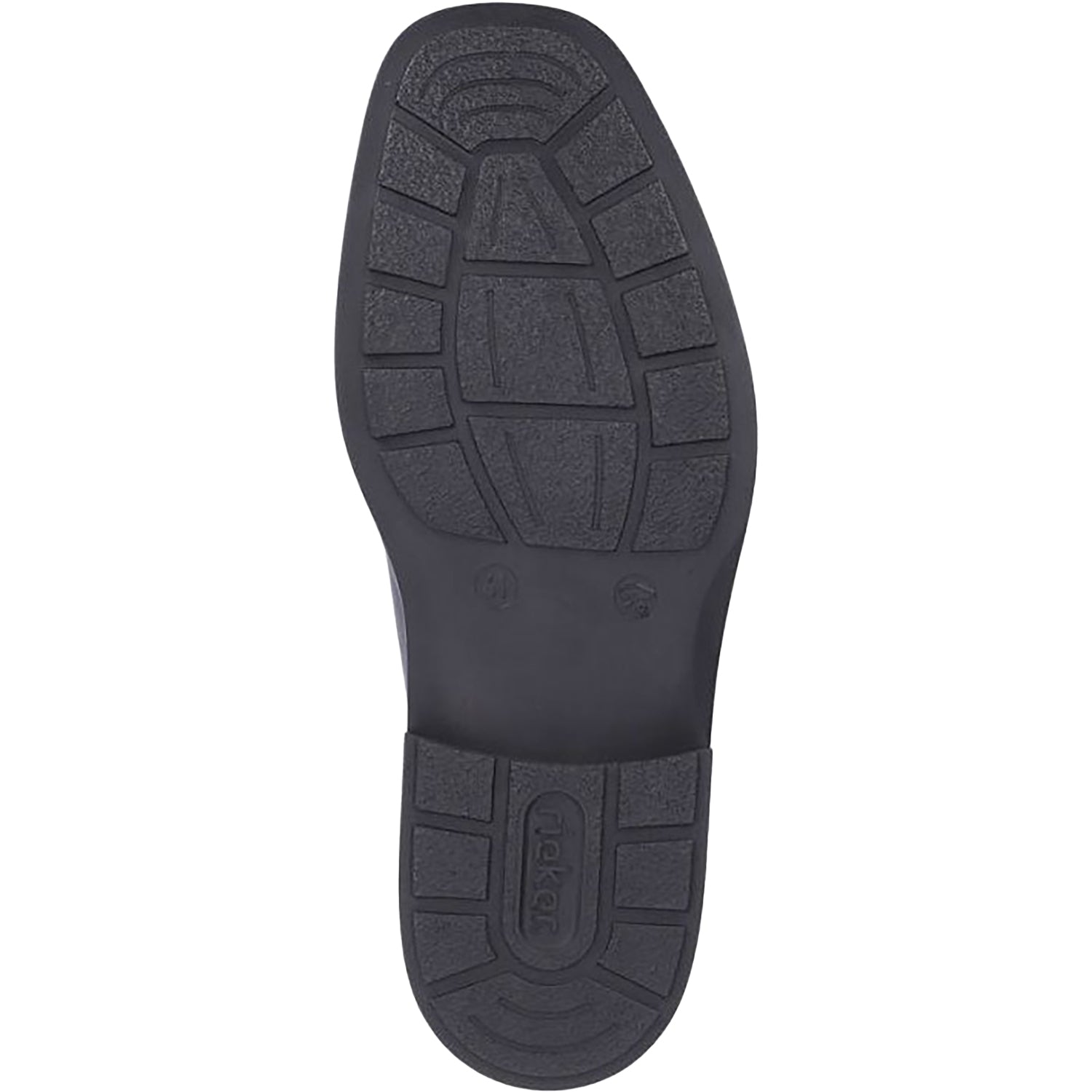 Rieker B0013-00 Maurice Men's Dress Shoes Nero/Black Leather