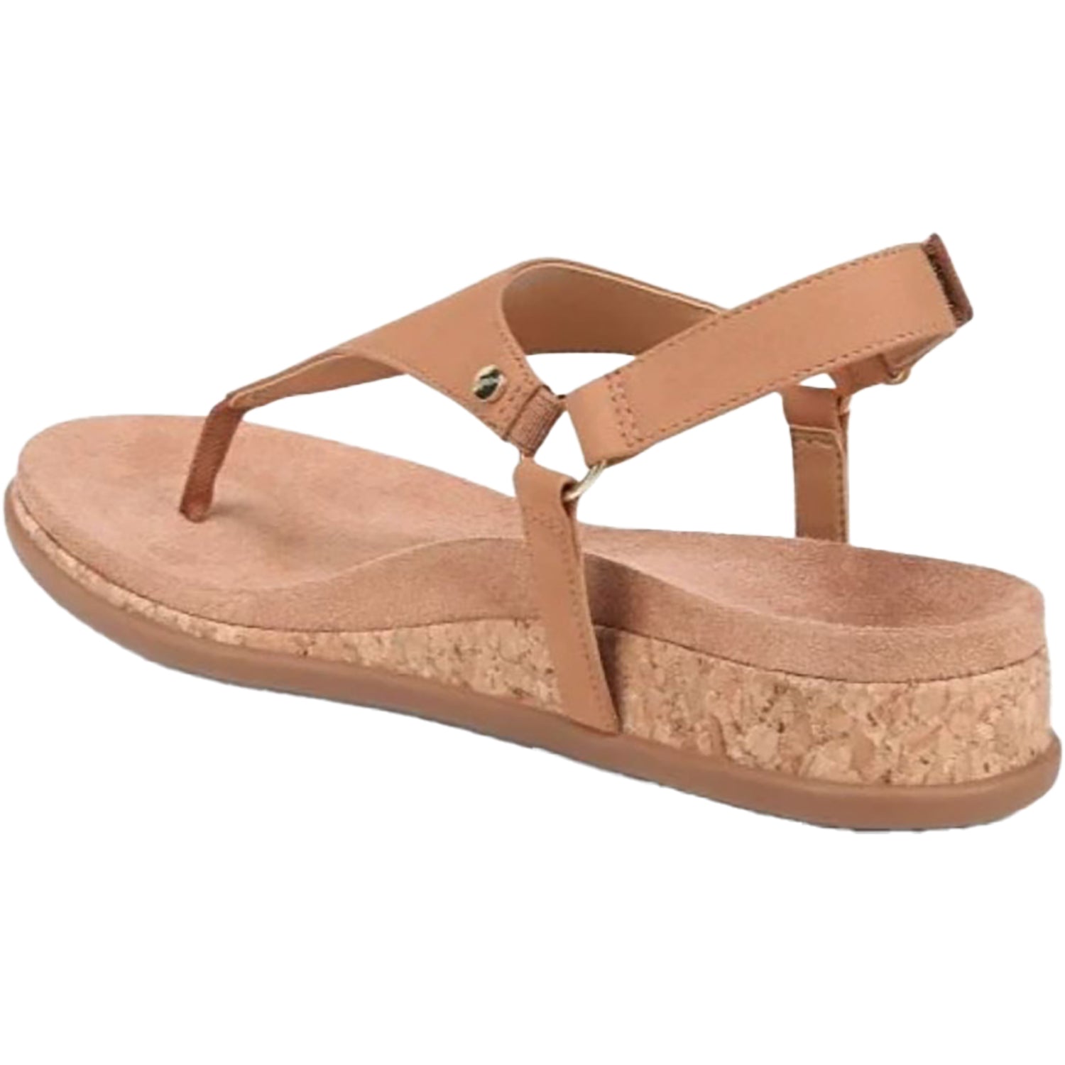 Vionic Kirra II Women's Thong Sandals Camel Nubuck