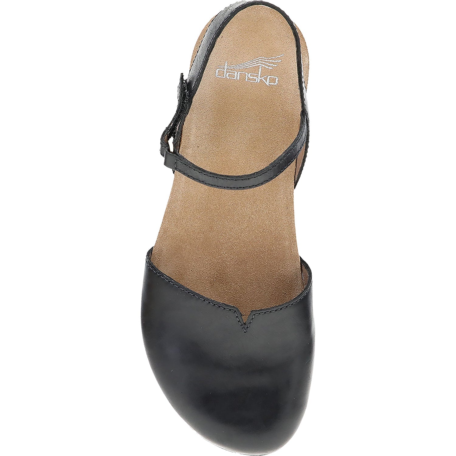 Dansko Rowan Women's Shoes Black Waxy Burnished Leather