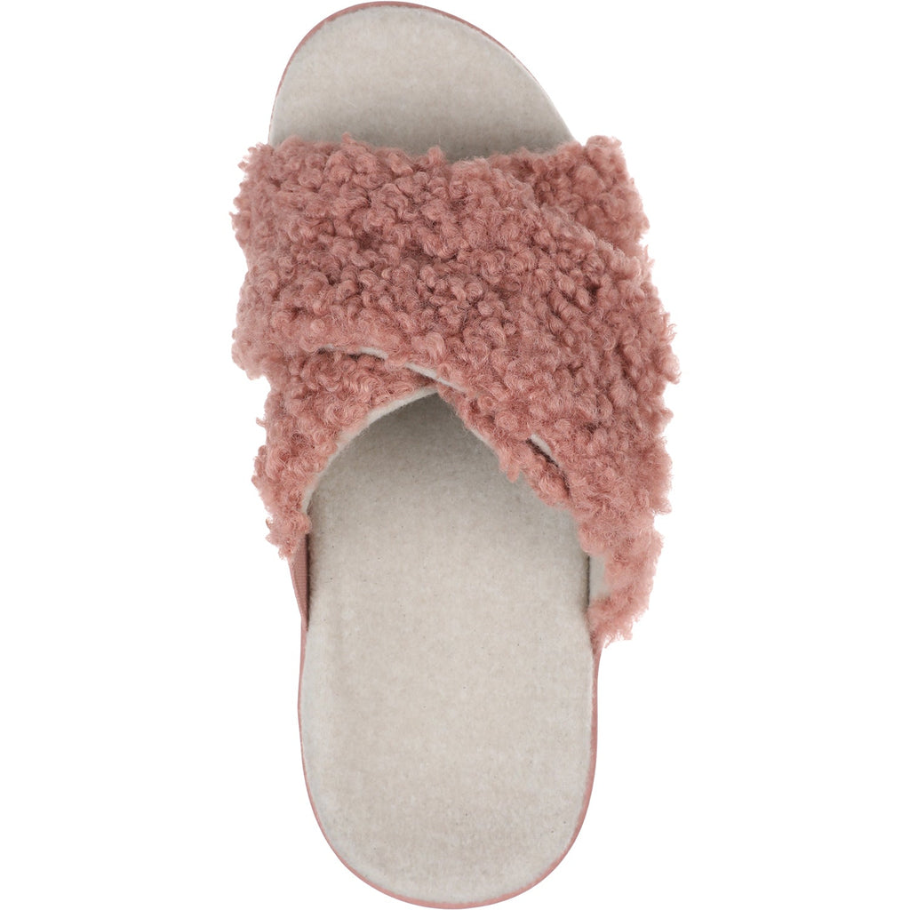 Vionic Relax II Women's Slippers Cinder Rose Shearling