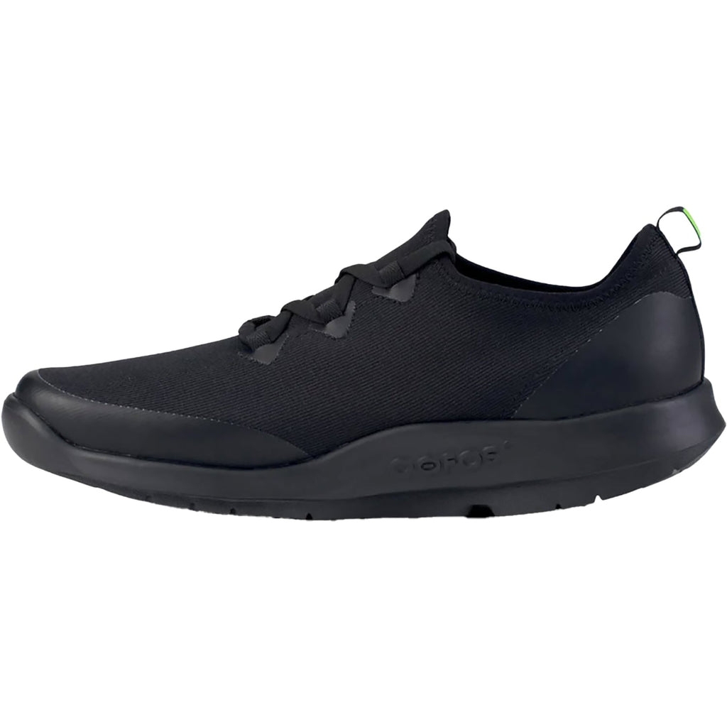 OOFOS OOMG Sport LS Women's Recovery Sneakers Black/Black Mesh