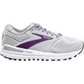 Brooks Ariel 20 Women's Running Shoes Oyster/Alloy/Grape Mesh